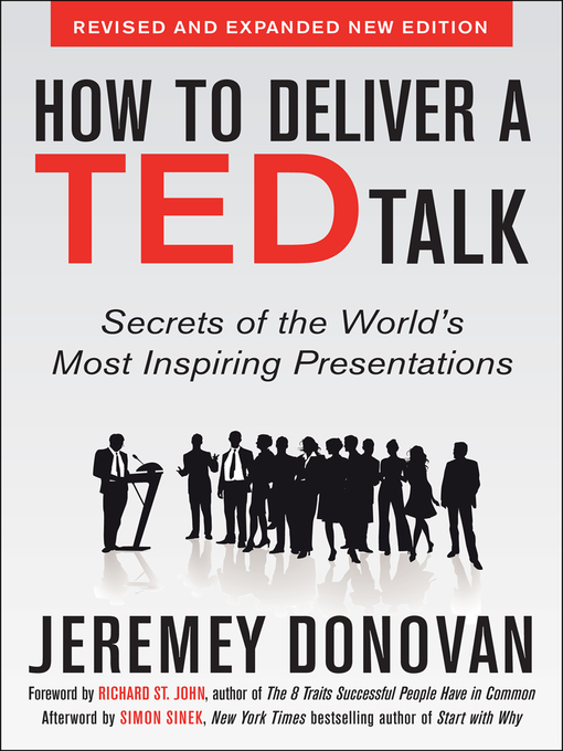 Upplýsingar um How to Deliver a TED Talk eftir Jeremey Donovan - Til útláns